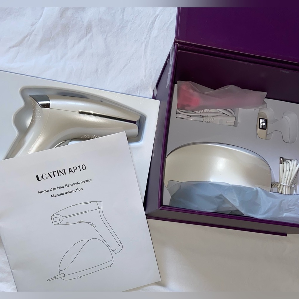 New w/Box UCATINI AP10 Home Use Laser Hair Removal Device, Bought But Never Used - Picture 3 of 16